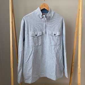 Dockers Men’s gray quarter zip
